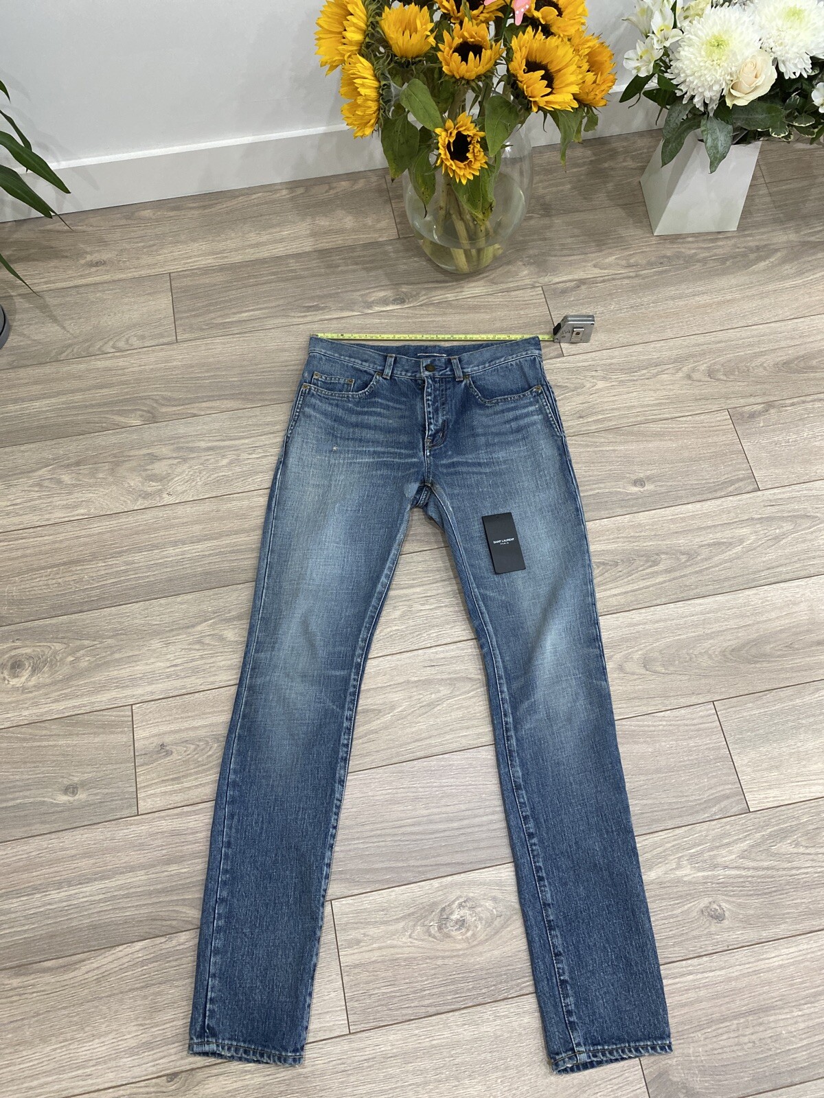 Jeans denim leggeri Saint Laurent 30