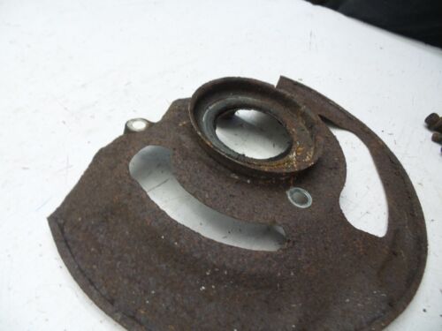 82-92 FIREBIRD CAMARO FRONT BRAKE ROTOR BACKING PLATES DUST SHIELDS ORIGINAL - Picture 9 of 11