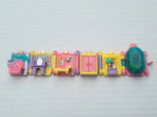 1997 BLUEBIRD Polly Pocket ROYAL BRACELET Princess Polly RARE (See Images)