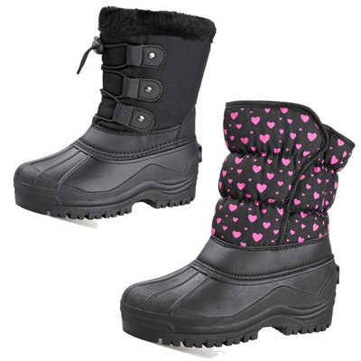 Kinder Mädchen Jungen Winterschuhe Schneestiefel Stiefel Schuhe Winterstiefel