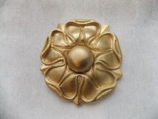 Silicone Rubber Mould Large 4 Inch Tudor Rose Decorate Furniture Projects