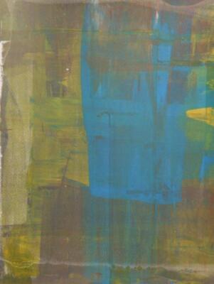 Liu Jian, III, Monoprint, signed and dated in pencil