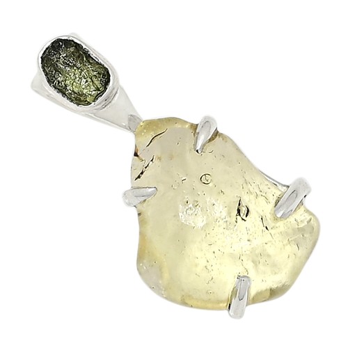 Libyan Desert Glass Moldavite 925 Sterling Silver Pendant Jewelry Allp Ebay Libyan Desert Glass Moldavite 925 Sterling Silver Pendant Jewelry Allp Ebay