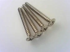 True Custom Shop® Nickel Neck Plate Mounting Screws for Fender Bass & Guitars