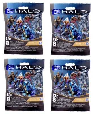 Mega Construx Halo Universe Series 3 Blind Bag Lot Of 4