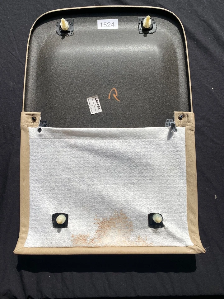 2000-2001-2002 JAGUAR S-TYPE PASSENGER SEAT Back Trim COVER panel driver left rh Foto 2 de 4