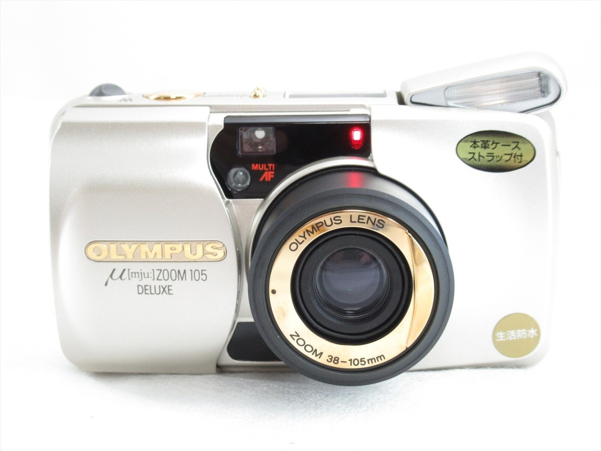 Olympus μ mju Zoom 105 Deluxe 35mm Point & Shoot film Camera
