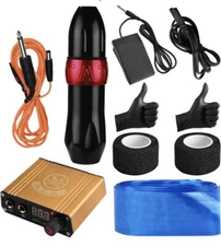 Tattoo Kit Tattoo Inks Set Tattoo Pen Machine Kit  Power Supply For Beginners