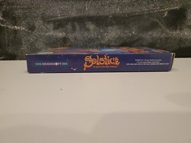 Solstice The Quest for the Staff of Demnos NES - With Manual & Dust Cover