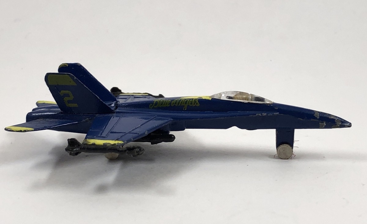 Zee Toys Blue Angels F-18 Hornet Fighter Plane A124 Loose | eBay