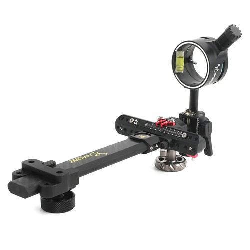 Archery Bow 1-Pin Sight 4/6/8x Lens Compound Bow Adjustable Shooting Hunting - Picture 2 of 22
