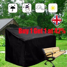 2/3/4 Seater Bench Seat Cover Outdoor Garden Furnitue Waterproof 210D Heavy Duty