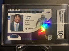 2021 Panini Contenders Campus ID Ja’Marr Chase #19