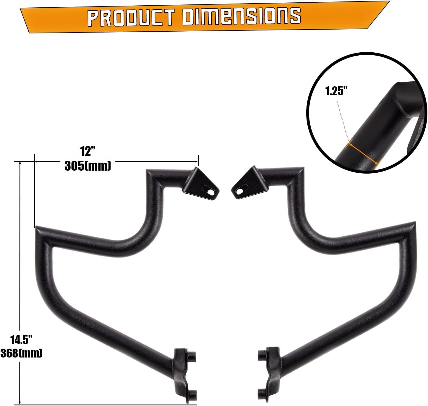 New Engine guard HIGHWAY CRASH BAR Harley STREET ROD 500 XG 750 XG 2015-2020