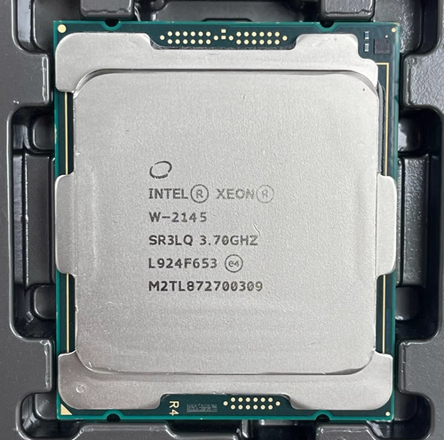 Intel Xeon W-2145 CPU Processor LGA 2066 SR3LQ 8-CORE 3.7 GHz 11MB 16 Th 140W - Bild 3 von 4
