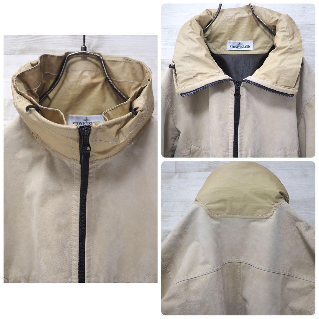 STONE ISLAND 13SS Tech Waxed Suede-Beg/M STONE ISLAND 13SS Tech Waxed Suede-Beg/M