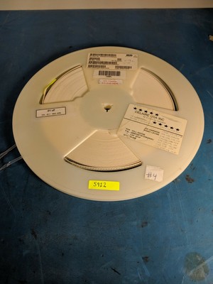 Spool of Murata GRM39X7R103K050AJ Multilayer Ceramic Capacitor 50 V X7R 0.01F