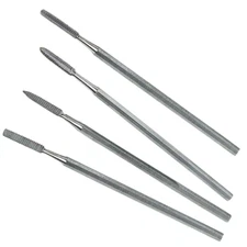 4 Wax Carving Files Set of Files Wax Working Tools Jewelry Making Casting