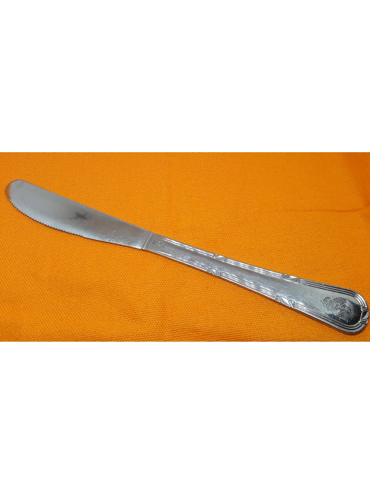 CUCHILLO VINTAGE FC BARCELONA INOX CUCHILLO CLUB DE FÚTBOL CENA CUBIERTOS