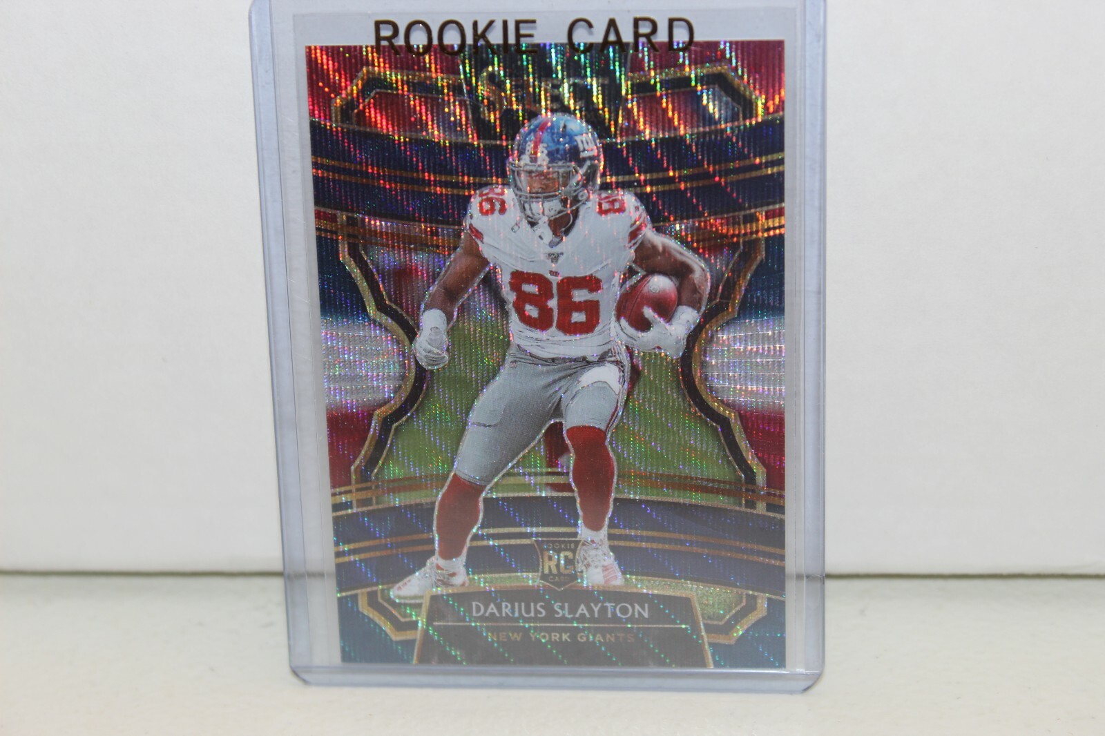 2019 Select Concourse Tri-Color Prizm Darius Slayton Rookie Rc # 39 Giants /199