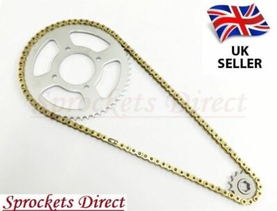 Kette und Ritzel Kit Heavy Duty GOLD für Yamaha DT175 '84-96