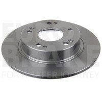 2X Bremsscheiben Hinten Ø260 Mm Voll GeöLt FüR Honda Civic Viii Hatchback Fn