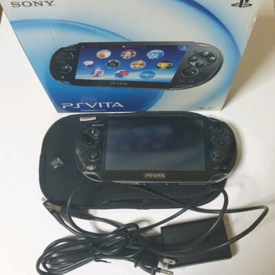 5-136 PSVITA PCH-1000 クリスタル・ブラック 箱付き Amazon | 【整備済み品】 PlayStation Vita (プレイステーション