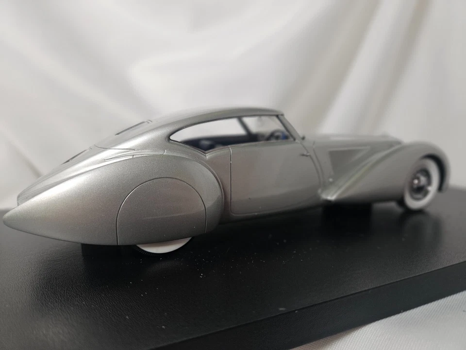 Automodello 1937 Delage D8-120 S Aerodynamic Coupe 1:24 Scale Inv. #1846 - Image 3 of 4