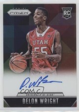 2015-16 Panini Prizm Rookie Signatures Delon Wright #RS-DW Auto k5j