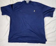 Descente International Collection Brand XXL Blue Shirt T-Shirt 1897 Bell