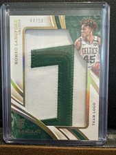 2019/20 Panini Immaculate Team Logo Rookie Patch JP-RLA Romeo Langford 44/50