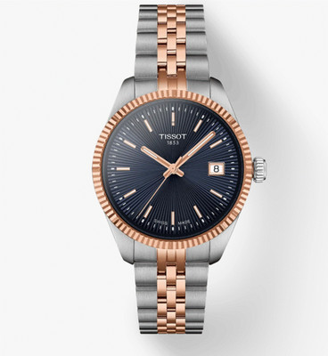 Tissot Ballade 34mm Classic Quartz Blue Dial Women's Watch T1562102204100