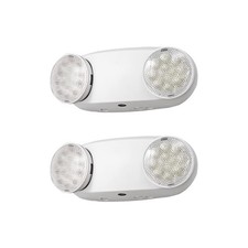 GZRUIYANG Emergency Lights with Battery Backup, 2 Pack Emergency Light, LED
