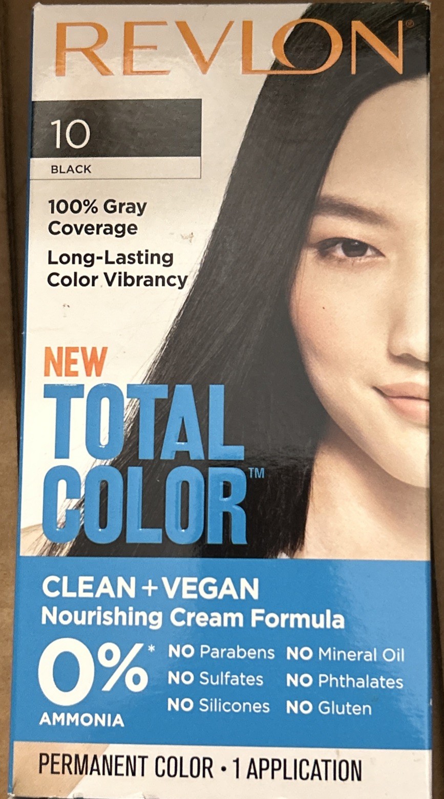 #10 Black Long Lasting Clean Vegan Nourishing Hair Dye