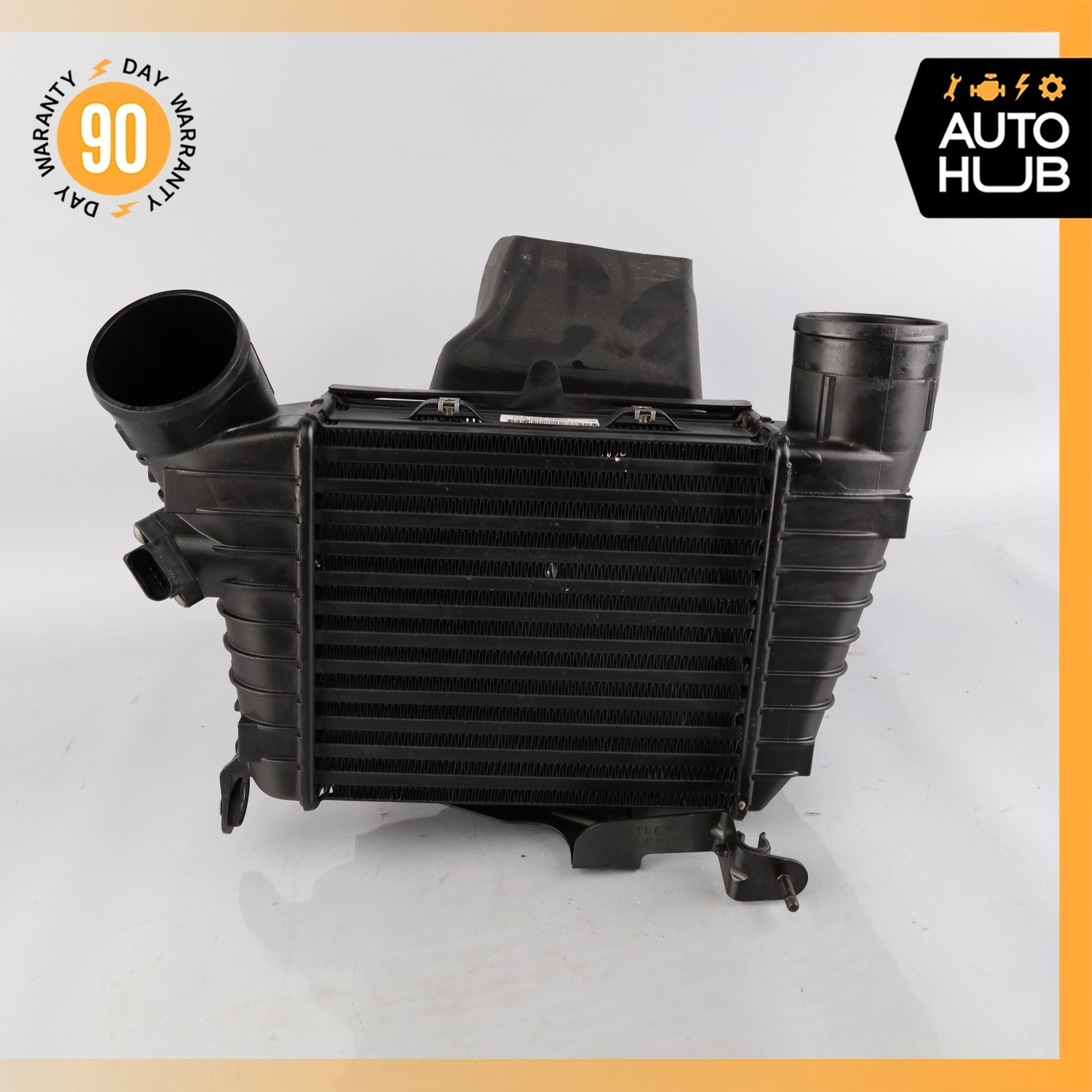 Bentley Continental GTC GT Left SideTurbo Intercooler Radiator w/ Air Duct OEM