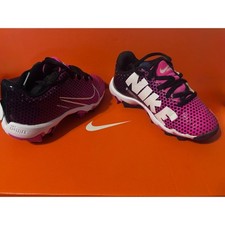 Nike Hyperdiamond 4 Keystone Kids Softball Cleats Pink Black CZ5919-006 Size 11C