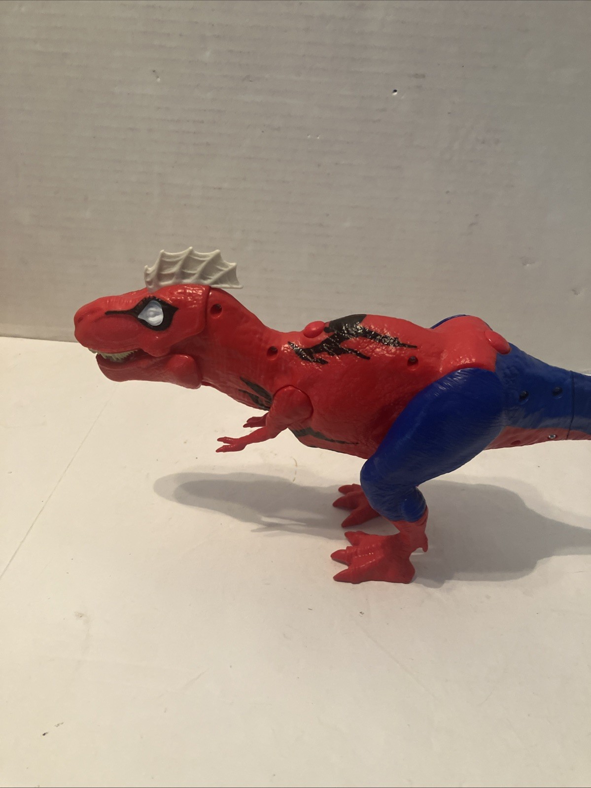 Marvel Spiderman Web Chompin Spider Rex T Rex Dino 2022 No Dart Parts/repair 