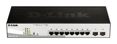 D-Link DGS-1210-10P, Managed, L2, Gigabit Ethernet (10/100/1000), Power over Eth