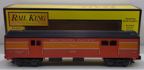 Coche de equipaje aerodinámico MTH 30-6060S calibre O Southern Pacific #6092 LN/caja | Condition: Used