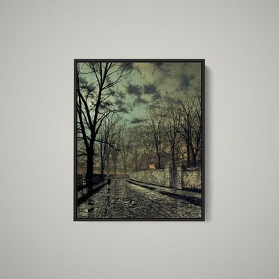 John Atkinson Grimshaw - November Night - Art Print on Paper or Canvas