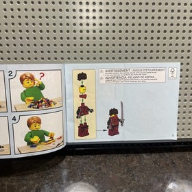 Lego Ninjago The Vermillion Attack 70621 Instructions Manual Booklet Only