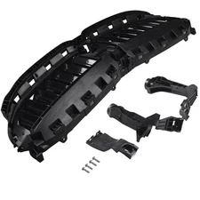 For 2019-2022 BMW G20 G21 Front Upper Radiator Grille Active Air Shutter