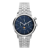 Timex Marlin Mondphase 40 Mm Edelstahluhr TW2W51300