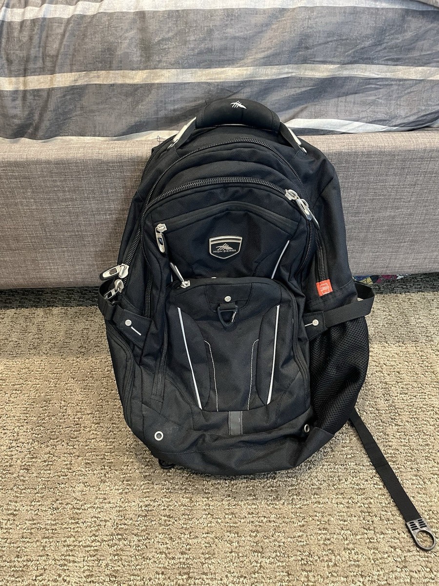 backpack laptop high sierraaqu High Sierra 60340-1041 Laptop Backpack, Black