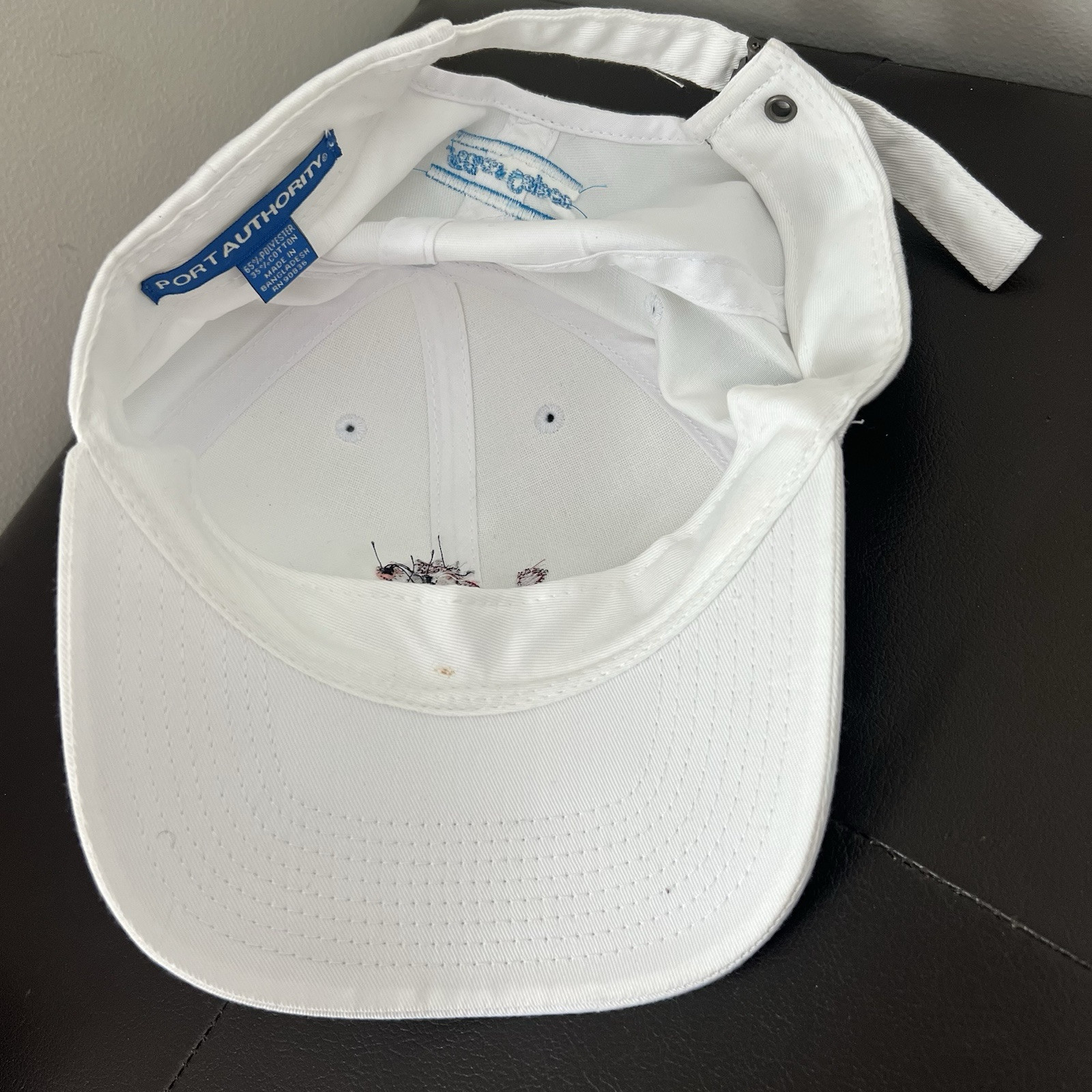 Warthog Golf Hat Strapback Adjustable Cap White P… - image 4