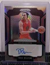 2024-25 Panini Prizm - Penmanship Dalano Banton #PNM-DLB Silver Prizm (AU)