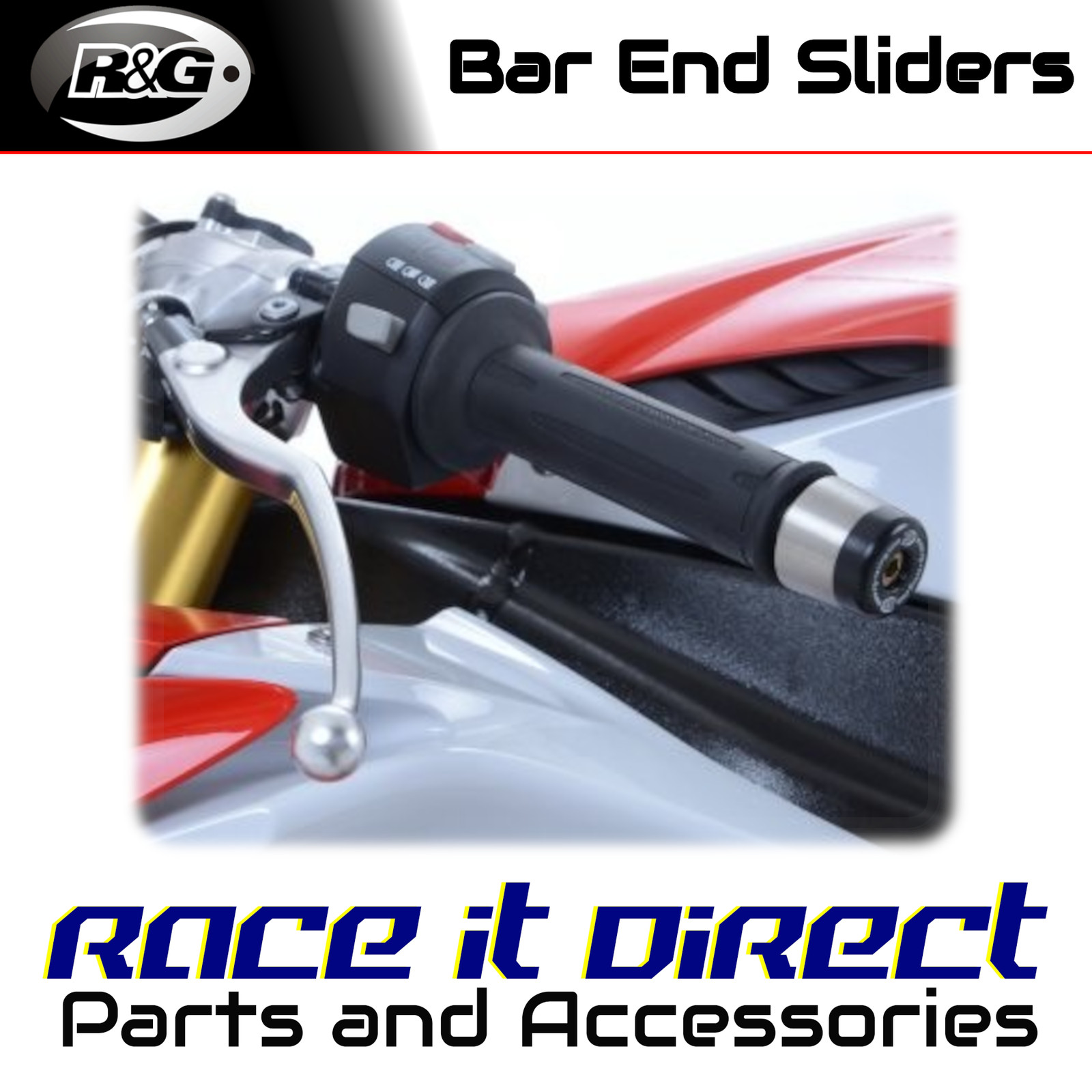 Bar End Sliders for BMW S1000RR 2015-2018 R&G