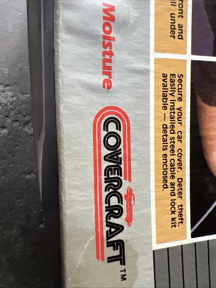Vintage Cover Craft Size XL Car Cover.. Brand New In The Box. Old School - Image 2 of 4