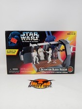Star Wars Power of the Force Detention Block Rescue Set Kenner 1996 NIB