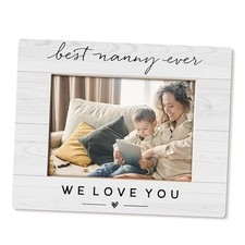 Nanny Gifts Picture Frame 5x7, Best Nanny Grandma Ever Gifts for Birthday
